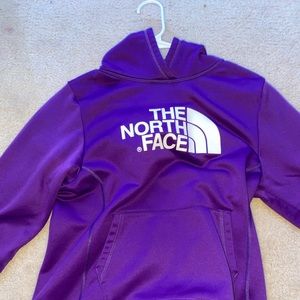 Purple North Face Jacket Worn Once